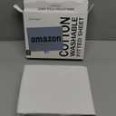 FreshCulture Pure Cotton Fitted Sheets Queen Size, 300 Thread Count Percale Sheets for Queen Size Bed, Soft & Breathable Cotton Sheets, Luxury Size Fitted Sheet Only (White)