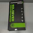 2 x Patella Knee Brace with Side Stabilizers for Men & Women, Adjustable Patellar Tendon Support Strap for Knee Pain, Knee Strap for Running, Meniscus Tear, Arthritis, Tendonitis, Injury Recovery (Black, One Size)