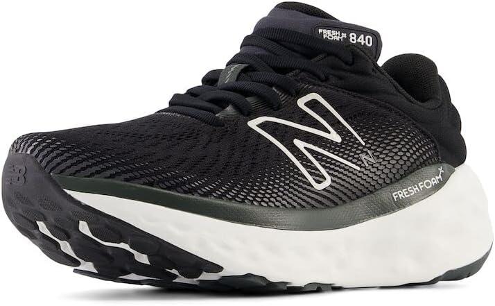 New Balance Women's Fresh Foam X 840f V1 Running Shoe (Black/Magnet)