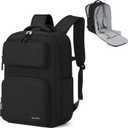 MILADA Expandable Travel Backpack 28L to 39L, TSA-Approved Carry On Backpack with 17 Inch Laptop Compartment, School Business Work Backpack for Men & Women, Black