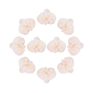 Butterfly Orchid Heads Bulk Artificial Flowers for DIY Wedding Bouquets, Centerpieces, Party Home Decorations, Champagne Pink