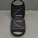 Nostalgia MyMini Personal Sandwich Maker, Nonstick Panini Press, Pizza Pockets, Quesadillas, Mint Green