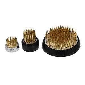 Beatifufu 3pcs Flower Arrangement Pin Holder Floral Stem Wire Flower Bouquets Supplies 1,5 , 0,9 , 0,9