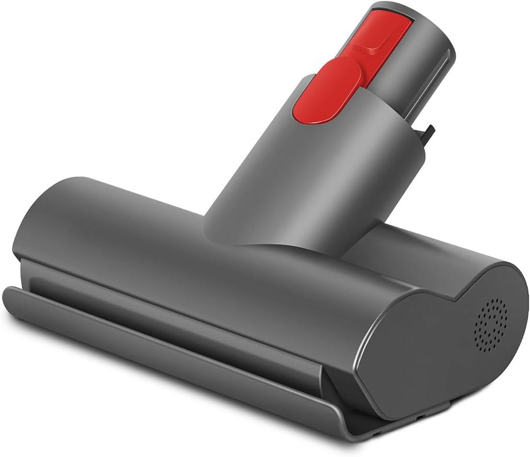 FUNTECK Mini Brush Tool for Cleaning Couch Mattresses Upholstery and Stairs, Compatible with Dyson V7 V8 V10 V11 V15 Vacuum Cleaner