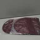 2 x PAGE ONE Mens Winter Slouchy Beanie Warm Fleece Lined Skull Cap Baggy Cable Knit Hat (Wine Red)