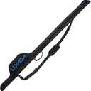 HUIOP Portable Fishing Rod Case, 63'' Fishing Pole Bag Portable Fishing Rod Case Folding Fishing Pole Holder Large Capacity Rod Tackle Organizer Storage Bag Softcase