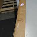 One-Piece Tension Curtain Rod 54-90 inch Brushed Gold Shower Curtain