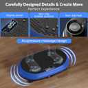 Vibration Plate Exercise Machine, Vibrating Fitness Platform for Lymphatic Drainage, Full Body Shaker Workout Equipment, Bluetooth Power Shaping Vibrate Plate, Board Sport for Home Exercise Gym