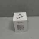 Portable Mini Humidifier, 500ml Small Cool Mist Humidifier, USB Personal Desktop Humidifiers for Baby Bedroom Travel Office Home, Auto Shut-Off, 2 Mist Modes, Super Quiet, White