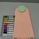 Choose Friendship Bracelet Making Kit  20 Pre-Cut Threads, Portable Loom with Storage, Makes 8 Bracelets, Craft Gift for Kids Ages 8+, Blush Pink Macaroon