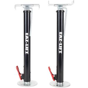 Camco Eaz-Lift Adjustable Camper/RV Slide-Out Supports - Features a 5,000lb Weight Capacity per Support, a Quick Release Pin, and Incremental Lock Positions - Adjusts from 19 to 49-In - 2-Pack (48870)