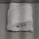 Purple Q Crafts Large Plastic Bag with Die Cut Handle Bag 18"x18" White Plastic Merchandise Bags 50 Pack for Retail, Gifts, Trade Show and More