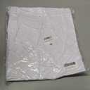 Smile Fish Women Crewneck Loose Fit Tunic Tops Short Sleeve Dressy Casual Summer Long Tee Shirts, M, White