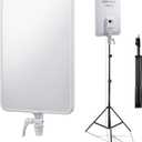 Godox LP800Bi 85W Bi-Color LED Video Light w/Stand, 2800K-6500K, 0-100% Dimmable LED Panel Light, 180°Adjustable Angle, APP Control, CRI96+ TLCI98+, Studio Soft Light for Video Photography