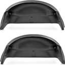 Rough Country Rear Wheel Well Liners for Chevy Silverado 1500 (20072013) & 2500/3500 HD (20072010) - Bolt-On Rear Fender Liners, Made in USA