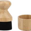 Wood Cutting Board Oil Applicator with Cover, Butcher Block Mineral Brush Tools Gadgets for Kitchen Scrapers Bowls Spoons