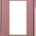 ENERLITES Decorator Switch Metal Wall Plate, Stainless Steel Outlet Cover, Corrosion Resistant, Standard Size 1-Gang 4.50" x 2.76", Stainless Steel 201, 7731-PRG, Polished Rose Gold