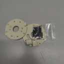 12 Ft White Giant-Sized Skeleton Head Bracket Kit Replacement Part, Include Neck Male & Female Sides, W/20 Pcs Black Screws & 5 Pcs White Screws & 1 Pc Hex Wrench, Fit for Home Depot Skeleton/Skelly