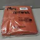 Mrs.Naturall Burnt Orange Curtains 42x54 Inches Long for Dining Room 2 Panels Blackout Room Darkening Curtain for Bedroom