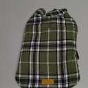 Kuoser Waterproof Dog Coat, Reversible Dog Jacket for Small Dogs, Adjustable Durable Doggie Winter Coat Warm Cozy Puppy Cold Weather Apparel from Small to Large Breed, Green, S  