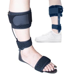 AFO Foot Drop Brace, Comfortable, Perfect Posture, Medical Drop Foot Brace for Walking, Foot Drop Orthotic Brace for Women & Men(L, Right)