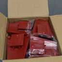 Blissun Christmas Tree Stand, Xmas Tree Base Stand, Christmas Tree Holder for Real Trees, Fits up to 8FT Real and Artificial Trees, Red