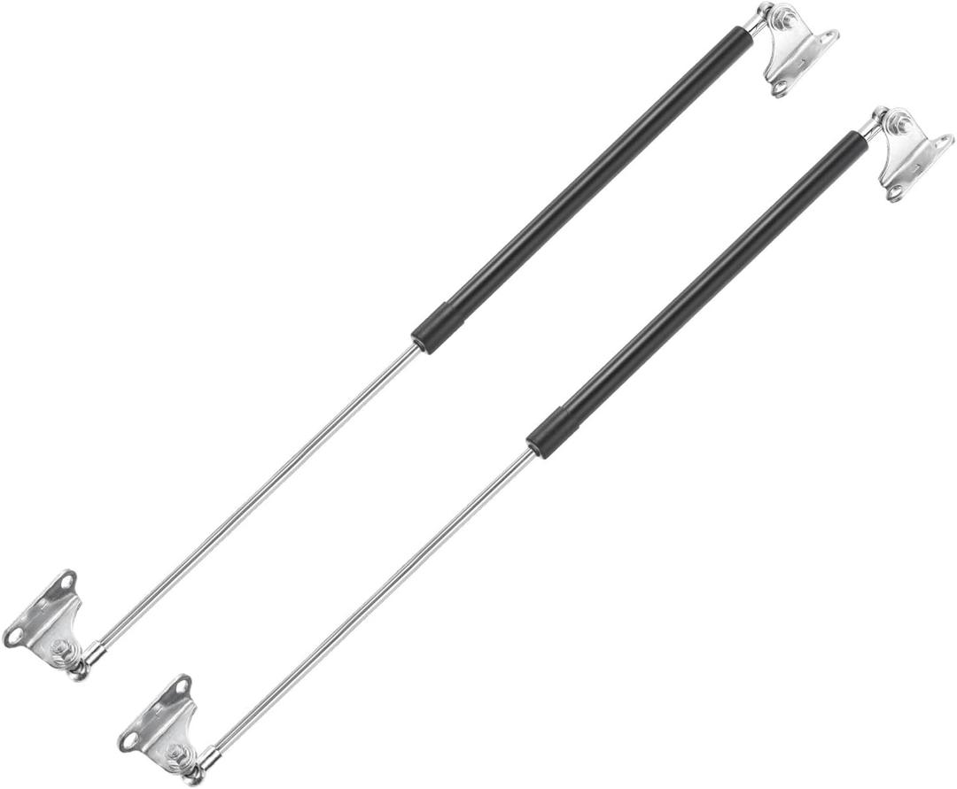 MECCANIXITY 25inch 80lb Gas Strut Gas Shock Spring Lift Support Shock Strut Spring for Bed Storage Cover Door Lids Floor Hatch Boat Shed Window Custom Tool Box TV Cabinet 1 Set