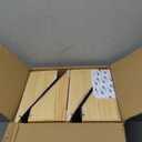 Dog Ramp for Stairs, Non-Slip Dog Stairs, Low-Angled Pet Ramps for Small Dogs and Cats, Medium Dogs, Step and Stair Assist for Injured and Older Pets, 2 Pack (Wood)