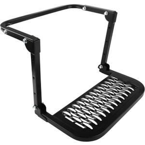 Tire Step Folding Step Heavy Duty Tire Step for Truck SUV and RV Adjustable Tire Mounted Step Fit Most Tire from 9'' to 13'' Rated up to 330 Lbs Anti-Slip Design