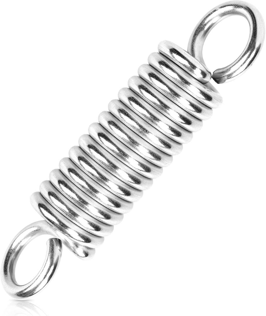 Heavy Duty Spring Fits Hammock Chair Swing Hanging Porch Suspension Sandbag Hook,500lbs Weight Capacity