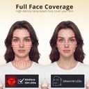 Red Light Therapy Mask for Face & Neck, 640 LEDs, 4 Modes