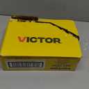 Victor M205-9 Wide Plastic Pedal Sustainably Sourced FSC Wood Humane Snap Rat Traps - 9 Wooden Traps