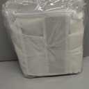 Ofiray-home Over the Door Organizer 5 Tiers,Extra Large Behind Door Storage of 10 Compartments,80 lbs Weight Capacity Over the Door Storage, Door Hanging Organizer for Closet, Diaper Organizer, Beige