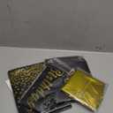 73rd Birthday Decorations Men Women with 73rd Birthday Banner, Black and Gold Table Cloth, Number Balloons, Sash, Cake Topper and Candles