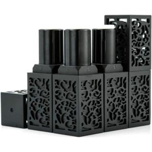 CTKcom Lip Balm Tubes Empty Hollow-out Black Plastic Lip Lipstick Tube Refillable Lip Balm Storage Containers for DIY Homemade Lipstick Lip Balm, Square Tube,10 Pack CTKcom Lip Balm Tubes Empty Hollow-out Black Plastic Lip Lipstick Tube Refillable Lip Balm Storage Containers for DIY Homemade Lipstick Lip Balm, Square Tube,10 Pack