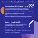 GLDN Magnesium Liquid Syrup - Nighttime Magnesium Glycinate with Rejen Fulvic Acid for Improved Absorption Key Electrolytes and L-Theanine for Sleep and Cortisol Support - Peach Iced Tea (16 fl.oz). BBD: 11/2027