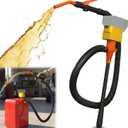 5 Gpm Cordless Fuel Transfer Pump, Portable Gas Transfer Pump Compatible with De. walt 20V Batteries, Inclusion 34" Hose for Diesel, Gasoline(Without Battery)