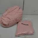 Bedsure Queen Comforter Set - Pink Soft Bedding for All Seasons, Cationic Dyed Bed Set, 3 Pieces, 1 Queen Size Comforter (90"x90") and 2 Pillow Shams (20"x26"+2")