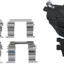 TRQ Front Brake Pads Ceramic Compatible with 2006-2011 Hyundai Accent Kia Rio Rio5