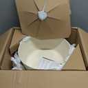 SENSARTE Ceramic Nonstick Stock Pot with Lid, 2.6/4.5/6.6/8.5 QT Soup Pot Casserole Pot, Non-toxic Healthy Pasta Pot, Large Cooking Pot Stew Pot, Induction Compatible, PFOA PFAS PTFE Free, White