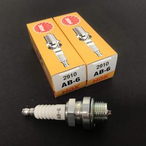 NGK Standard Spark Plugs - Stock #2910 - AB-6 AB6 - Screw Tip - Pack of (2)