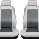 Pilot Automotive Slate Gray Seat Cover Pair with Microban (MIC-053)