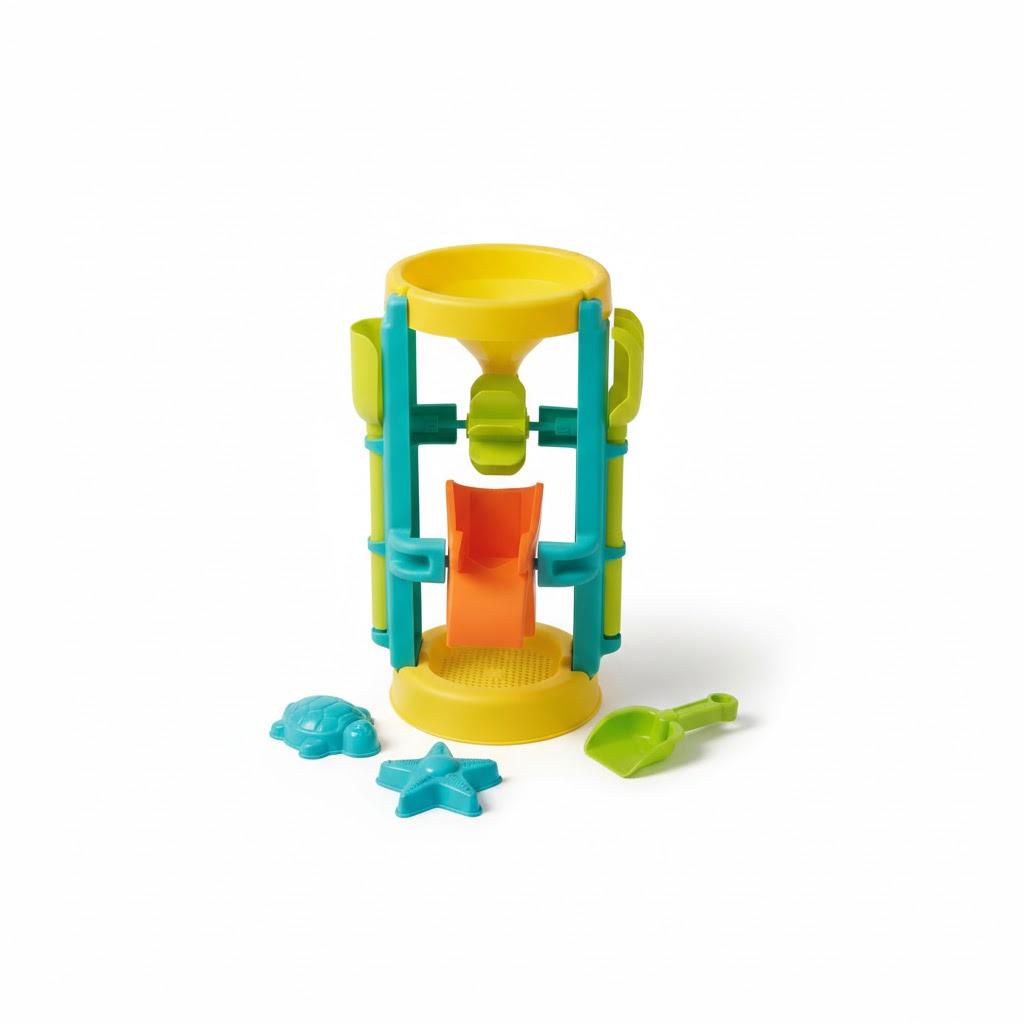 Waterwheel With Beach Toys