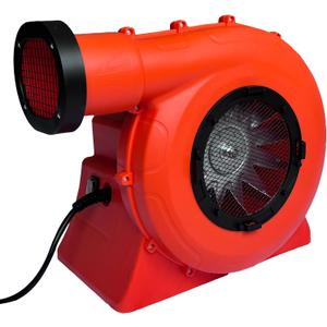 1500W 2HP High Power Bounce House Blower, Portable Fan Pump Air Blower Commercial for Large Inflatables, Bubble House, Water Slides, Castle, Jump Slides, Holiday Decorations