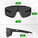 Polarized Sunglasses for Men, Sport Sunglasses MenUV400 Protection for Running Fishing Driving Baseball Cycling