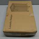 Laundry Basket with Wheels, Large Laundry Hamper with Removable Bag and Steel Frame, 160L Rolling Dirty Clothes Basket for Bedroom, Bathroom, Laundry Room (Gray)