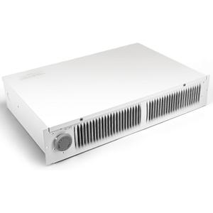 112 Electric Kickspace Toe Kick Heater with Thermostat, 1500W 240V/750W 120V, Fan-Forced Instant Heat, 150 sq. ft., Compact Built-In Design for Kitchen Cabinet Laundry Room, White