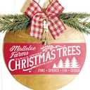 2 x Christmas Stencils for Door Mats, Large Reusable Nativity Christmas Stencils for Painting on Wood Crafts Doormat Door Hanger Signs Holiday (long12)