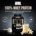 Animal 100% Whey Protein Powder, 20G High Protein | Vanilla 4LB (EXP 02/03/28)