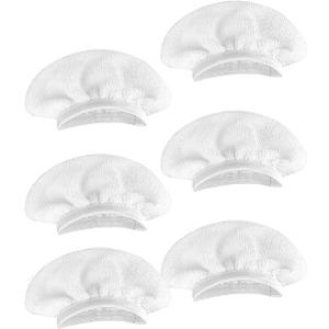 6 Pack Handheld Steam Cleaner Microfiber Pads - Universal Fit for Bissell Steam Shot, Dupray, Wagner, PurSteam, McCulloch, Washable & Reusable Steam Cleaner Accessories